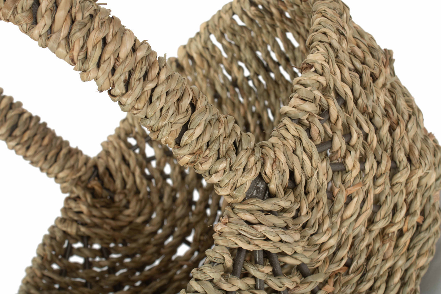 OVAL SEAGRASS BASKET