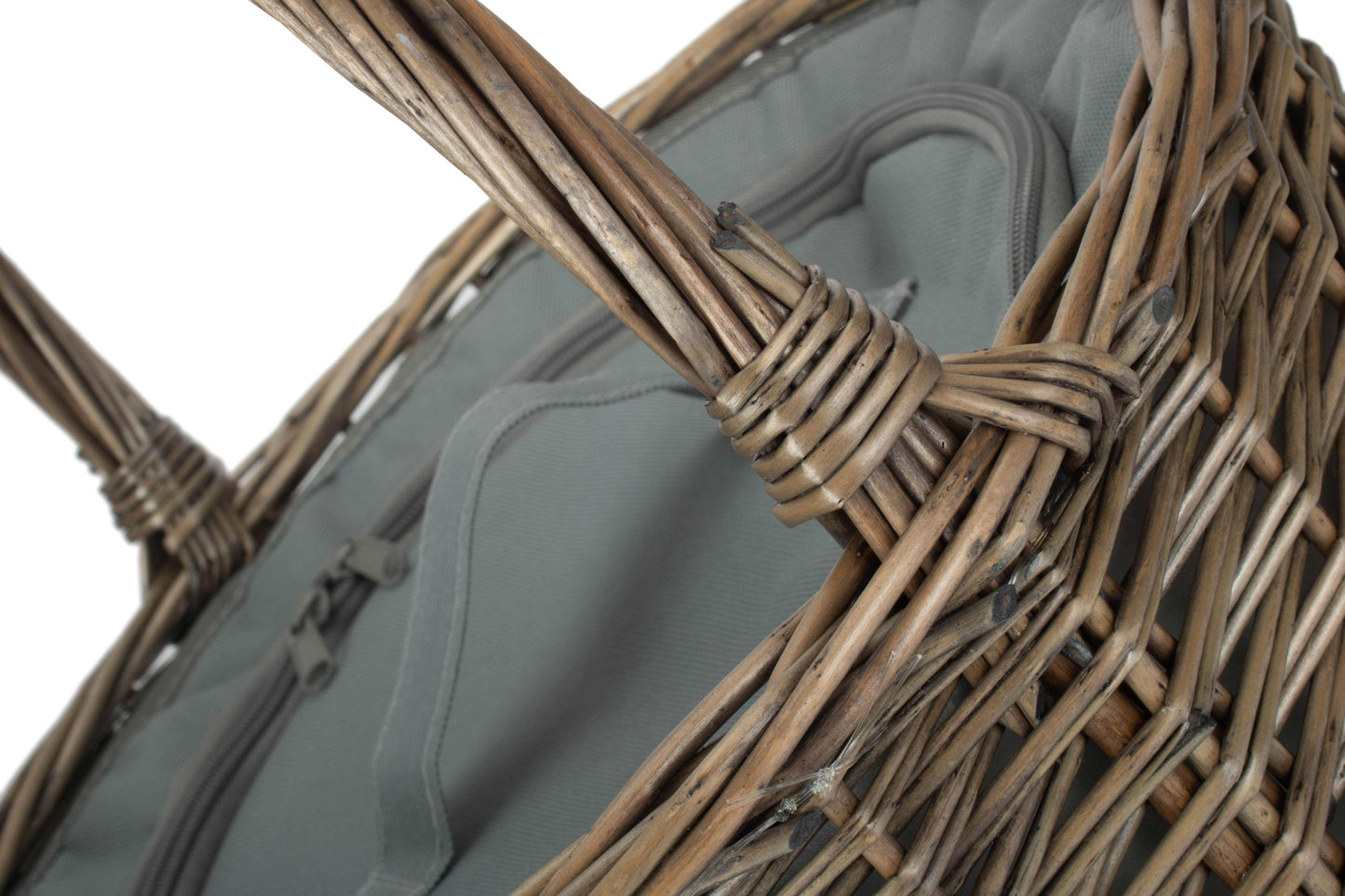 ROUND GREY CHILLER BASKET