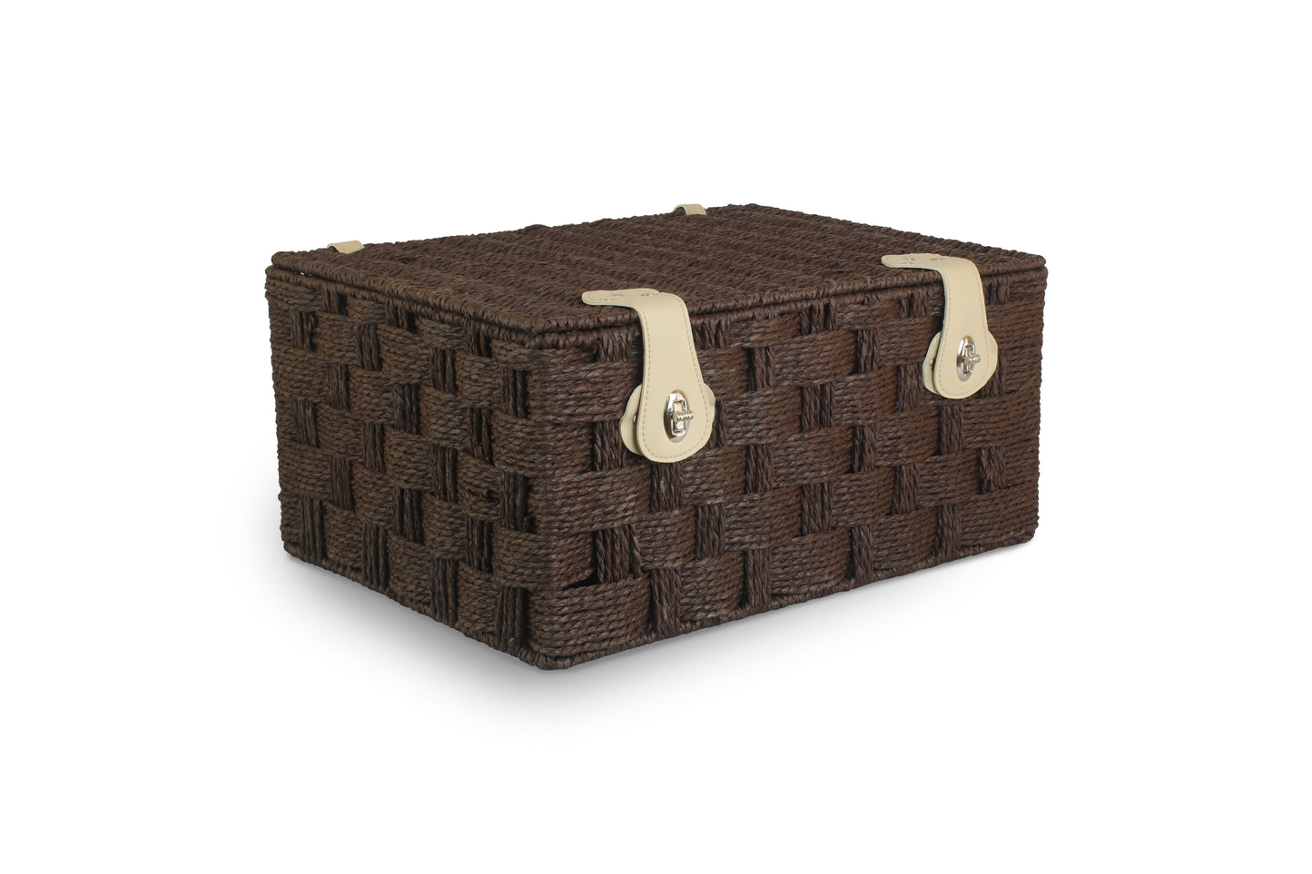 EXTRA LARGE BROWN PAPER ROPE HAMPER