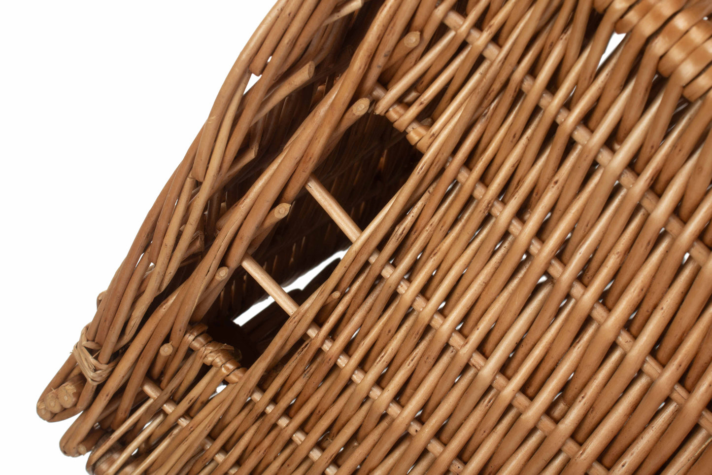 LARGE LIGHT STEAMED WINDSOR HAMPER