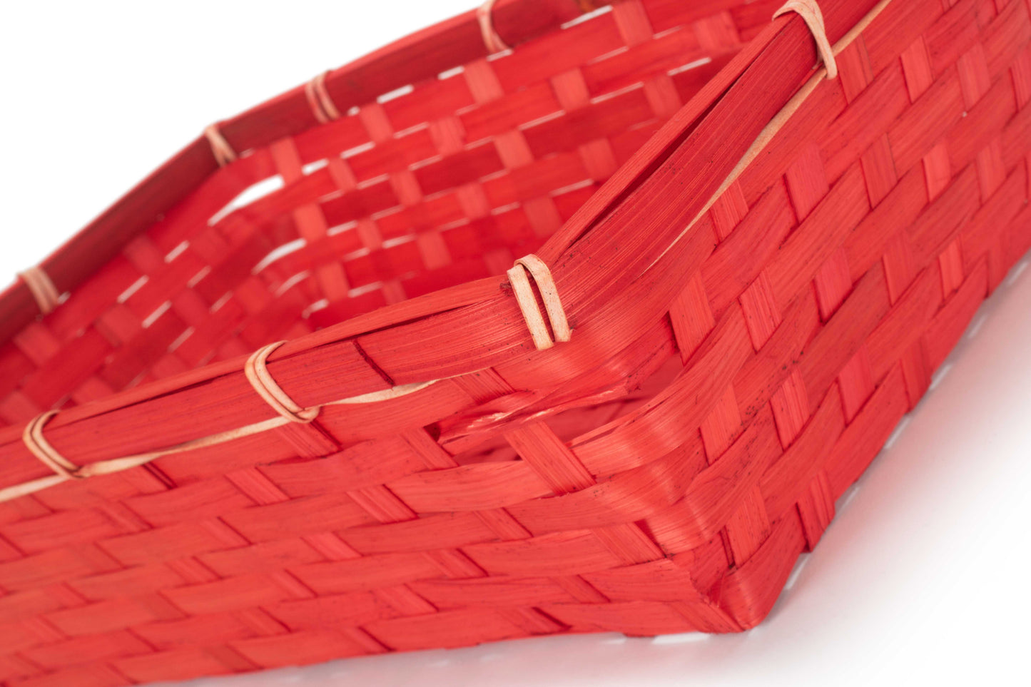RED BAMBOO PACKING TRAY - LARGE