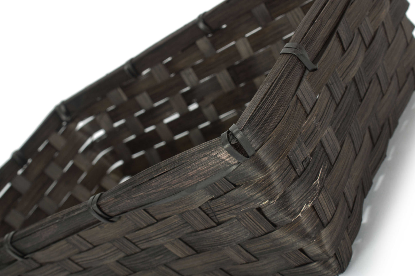 BLACK BAMBOO PACKING TRAY - SMALL