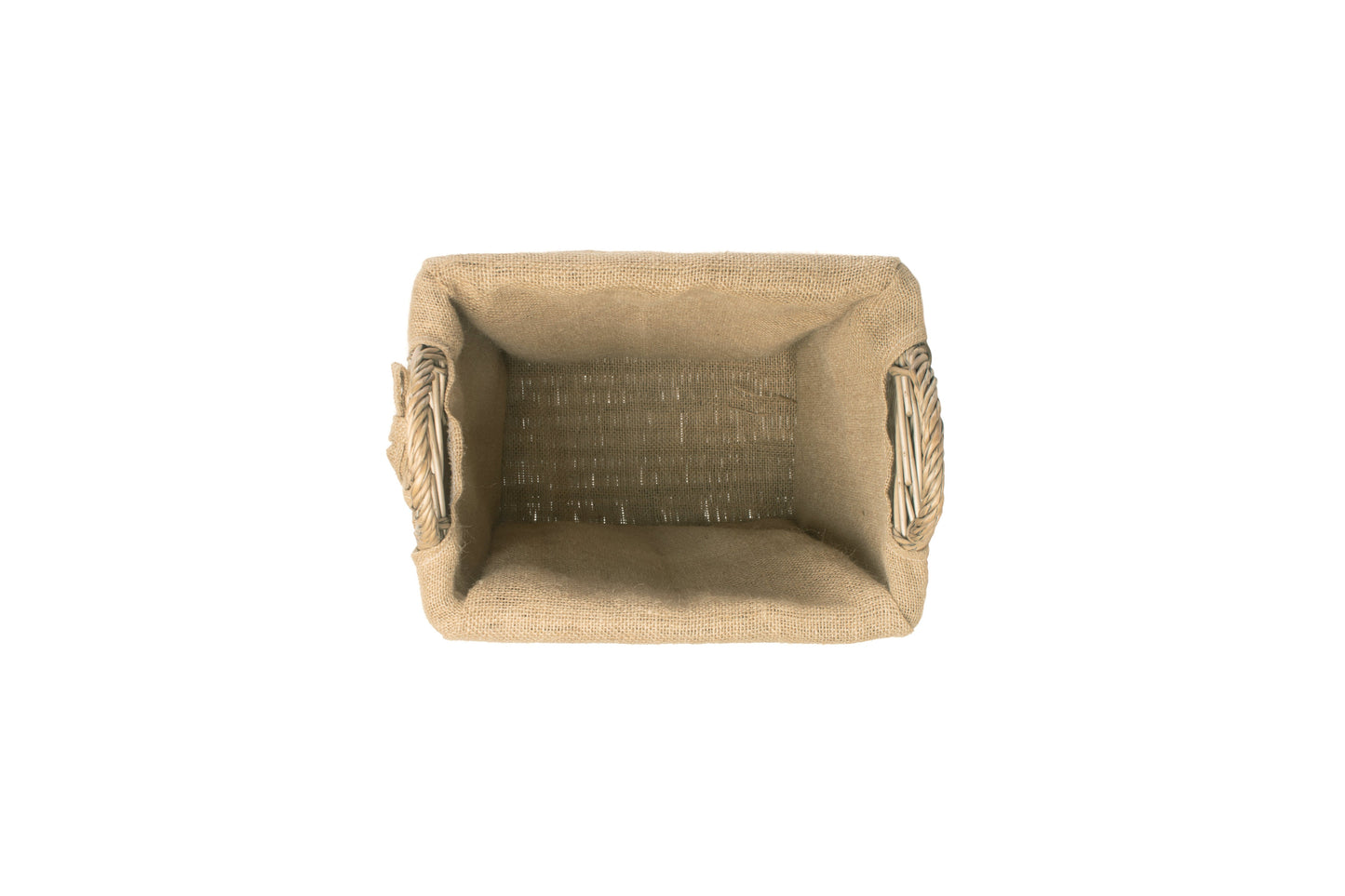 SMALL RECTANGULAR LOG / STORAGE BASKET