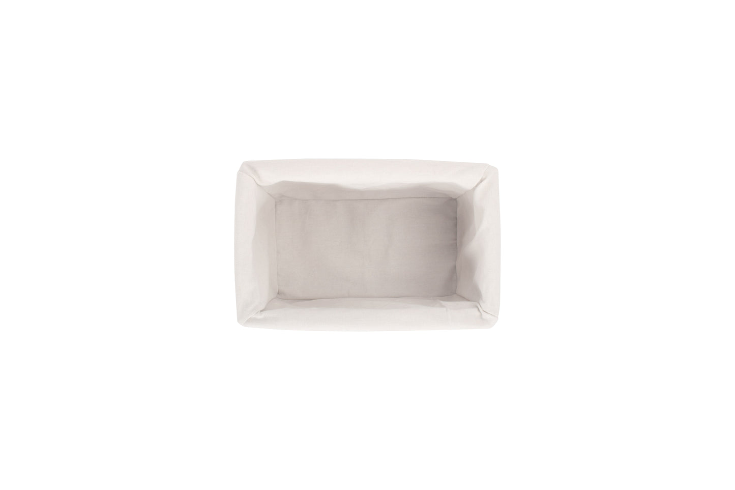 SMALL DOUBLE STEAMED STORAGE BASKET with WHITE LINING