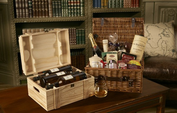 6 BOTTLE WINE CHEST BOX