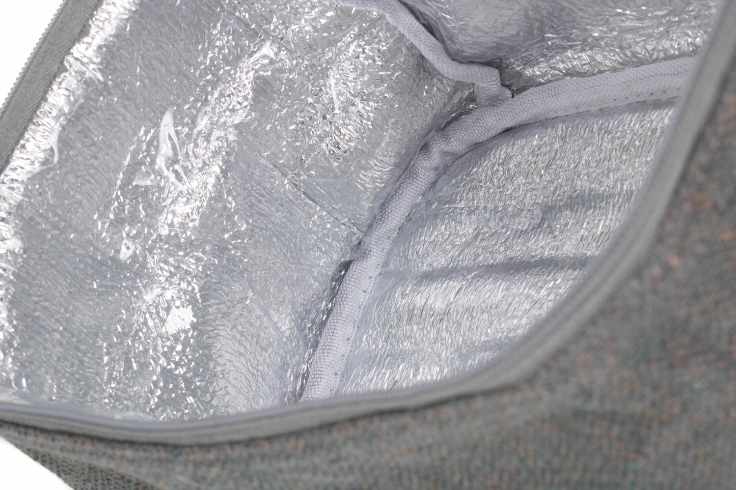 GREY TWEED CHILLER BAG