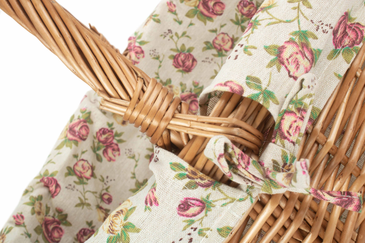 LARGE DELUXE SHOPPER with GARDEN ROSE LINING