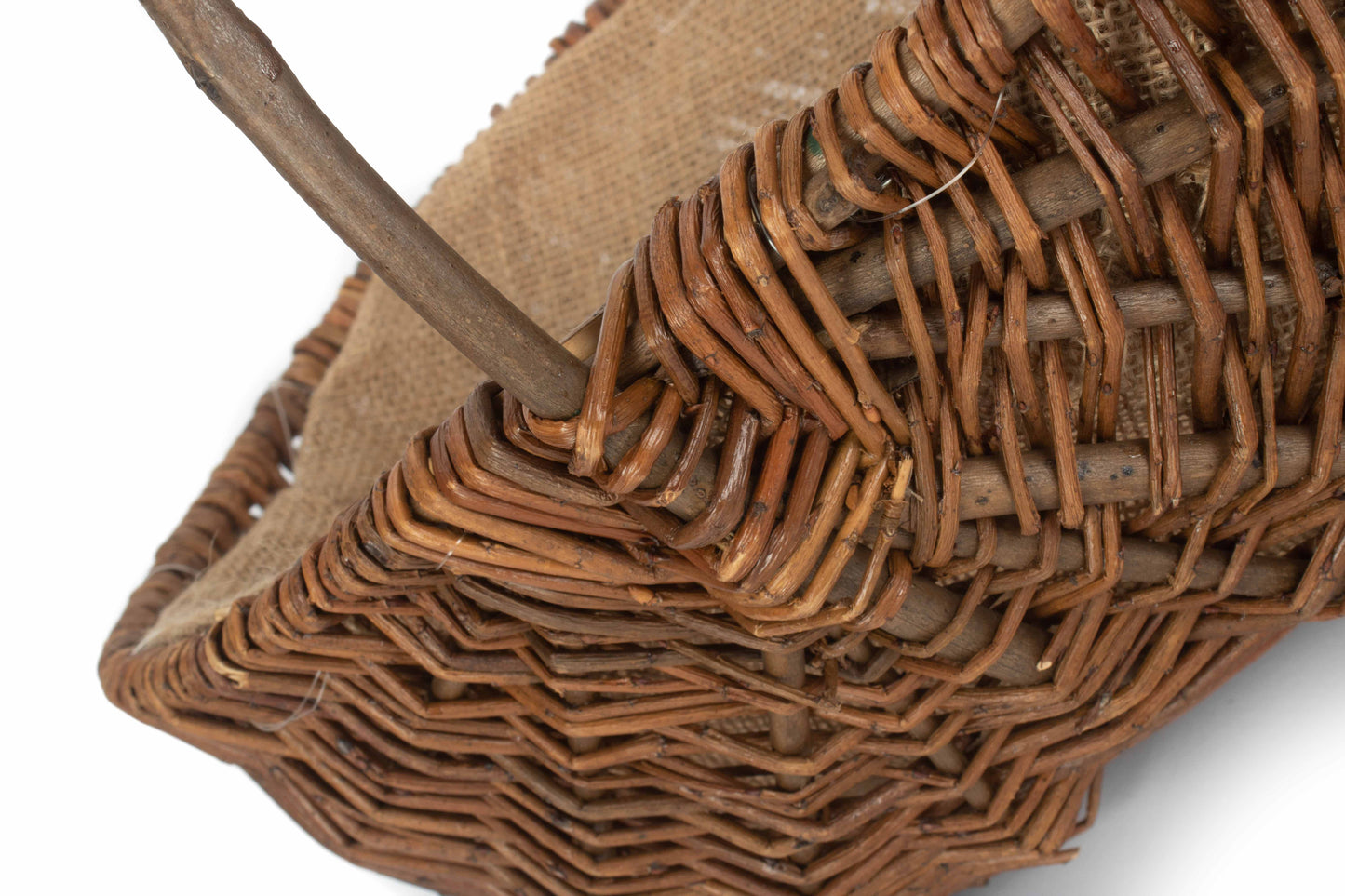 LARGE OVAL UNPEELED WILLOW GARDEN TRUG
