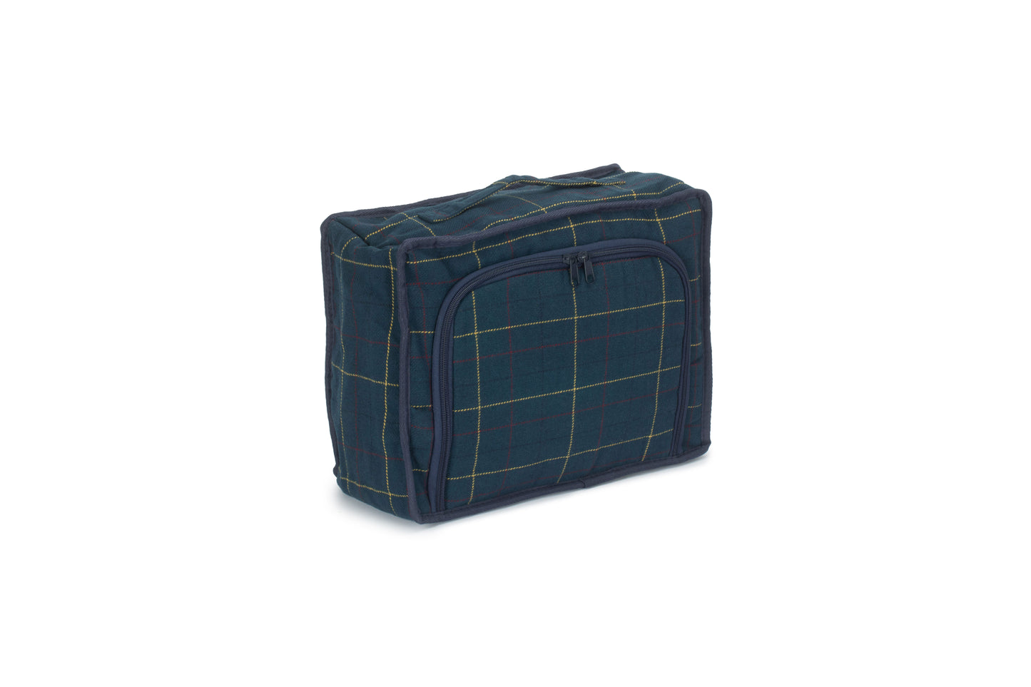 BLUE TWEED COOLER BAG