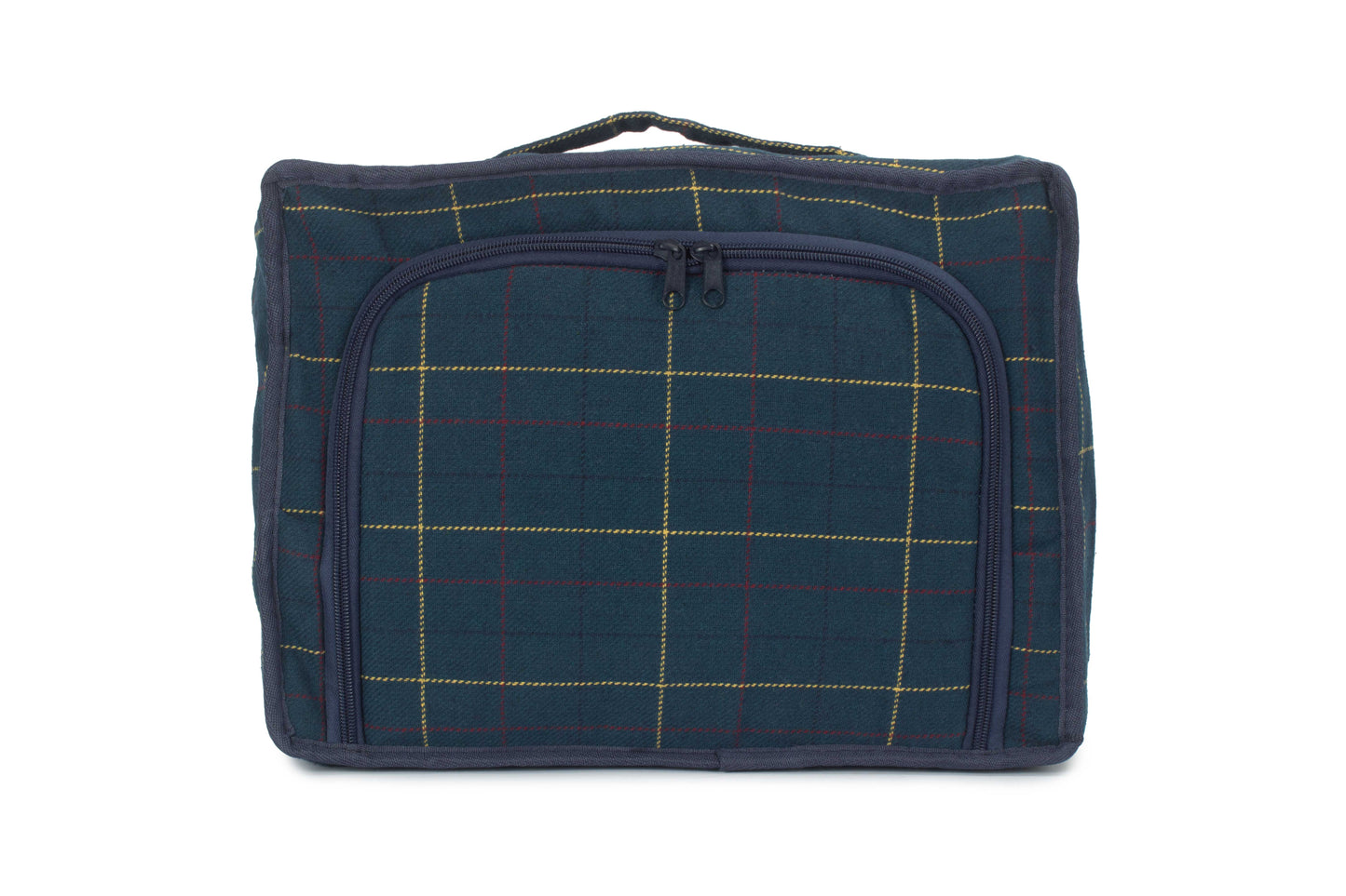 BLUE TWEED COOLER BAG
