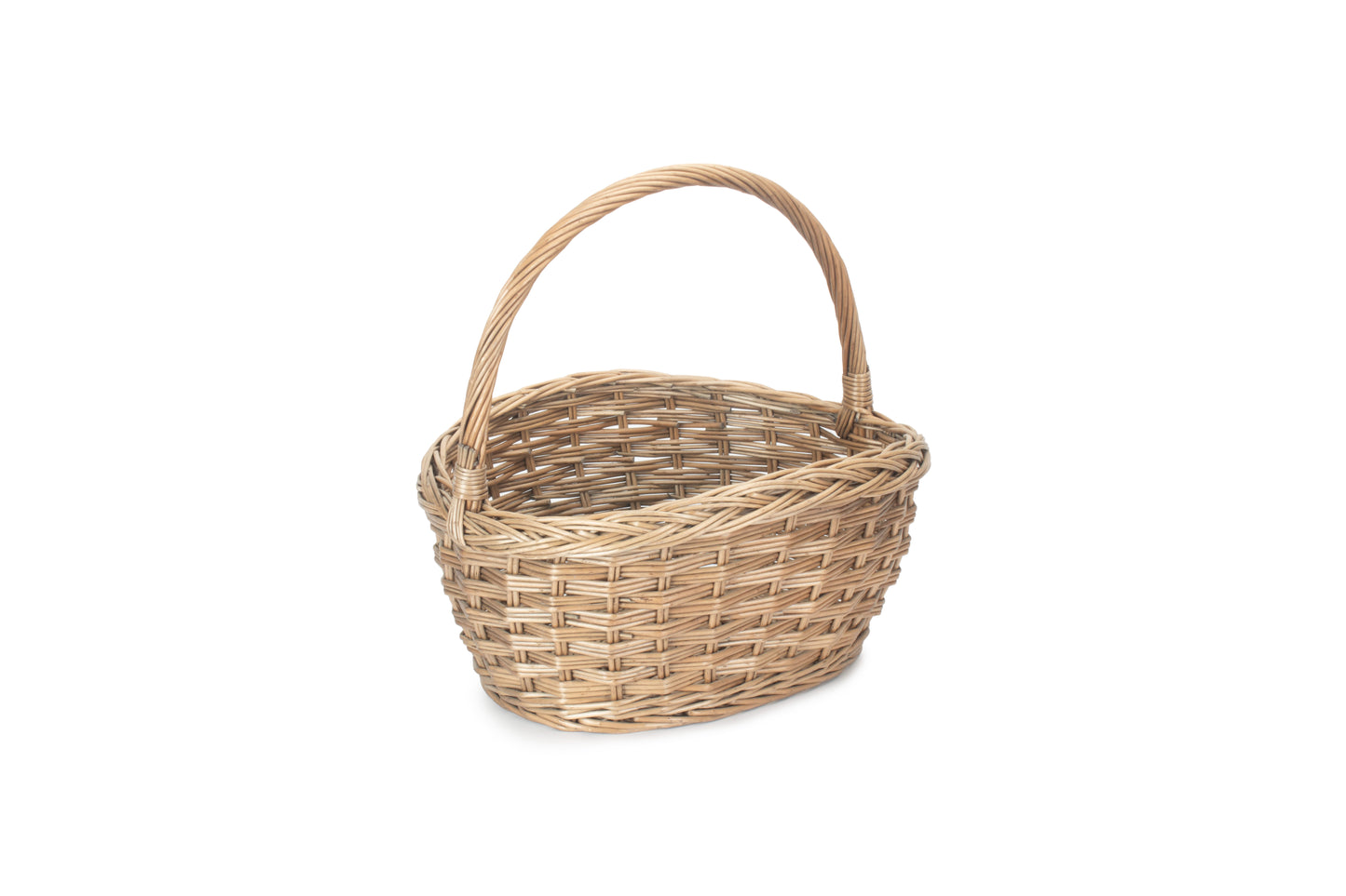 OVAL BRAID BORDER SHOPPER