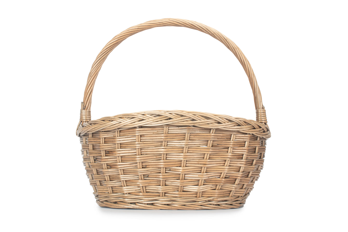 OVAL BRAID BORDER SHOPPER