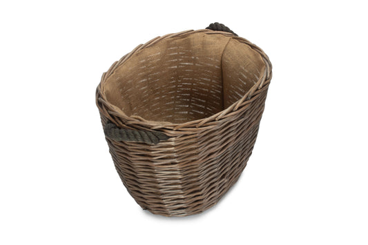 SMALL OVAL LOG BASKET