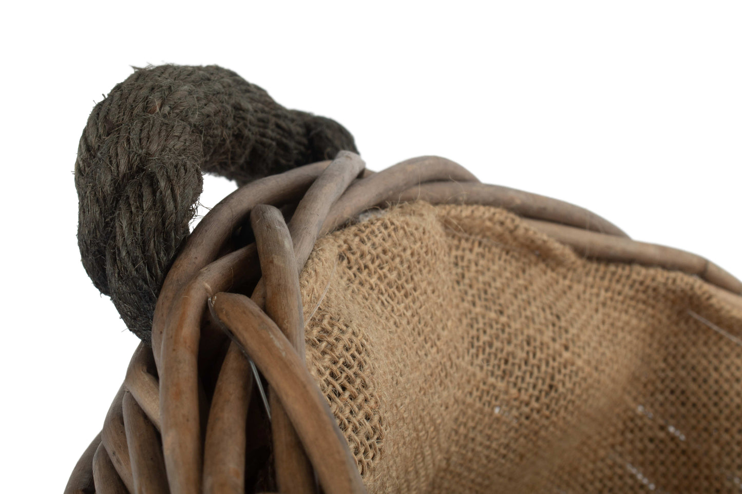 SMALL OVAL LOG BASKET