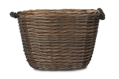 SMALL OVAL LOG BASKET