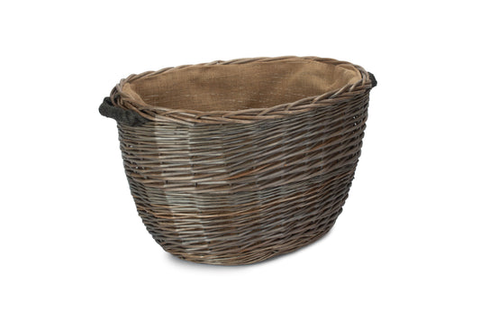 MEDIUM OVAL LOG BASKET