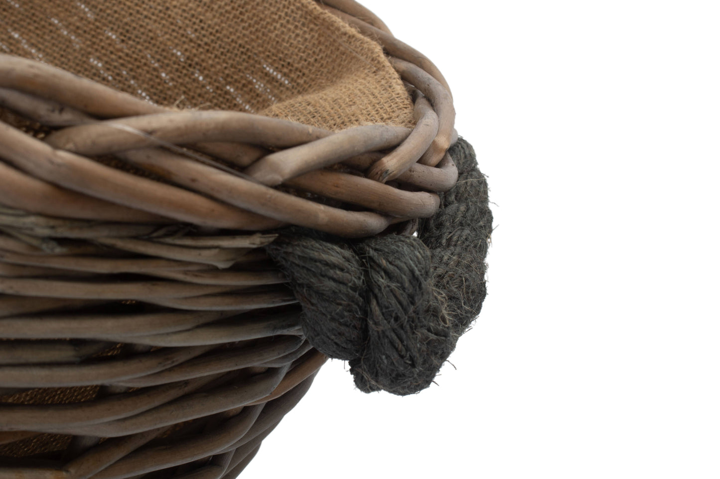 MEDIUM OVAL LOG BASKET