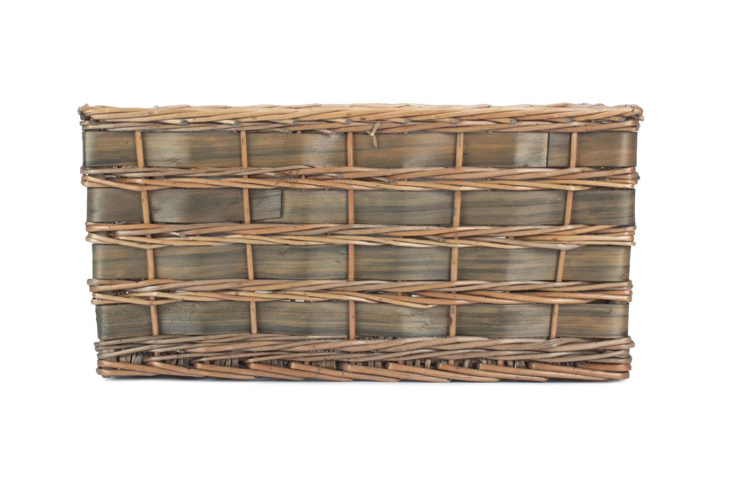 EXTRA LARGE GREY SCANDI STORAGE BASKET - UNLINED