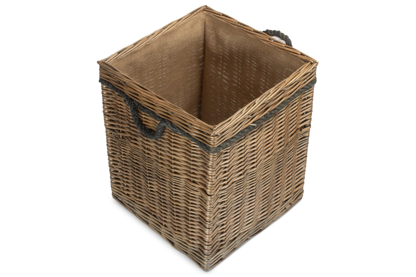 SIZE 2 ANTIQUE WASH SQUARE STORAGE BASKET