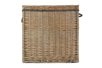 SIZE 3 ANTIQUE WASH SQUARE STORAGE BASKET