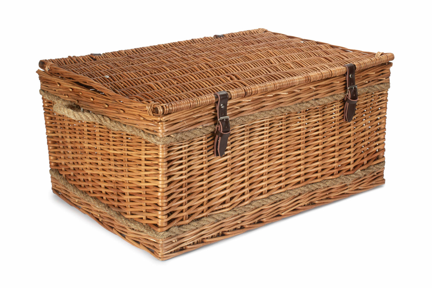 28" DOUBLE STEAMED ROPE HANDLED TRUNK