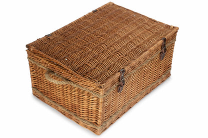 28" DOUBLE STEAMED ROPE HANDLED TRUNK