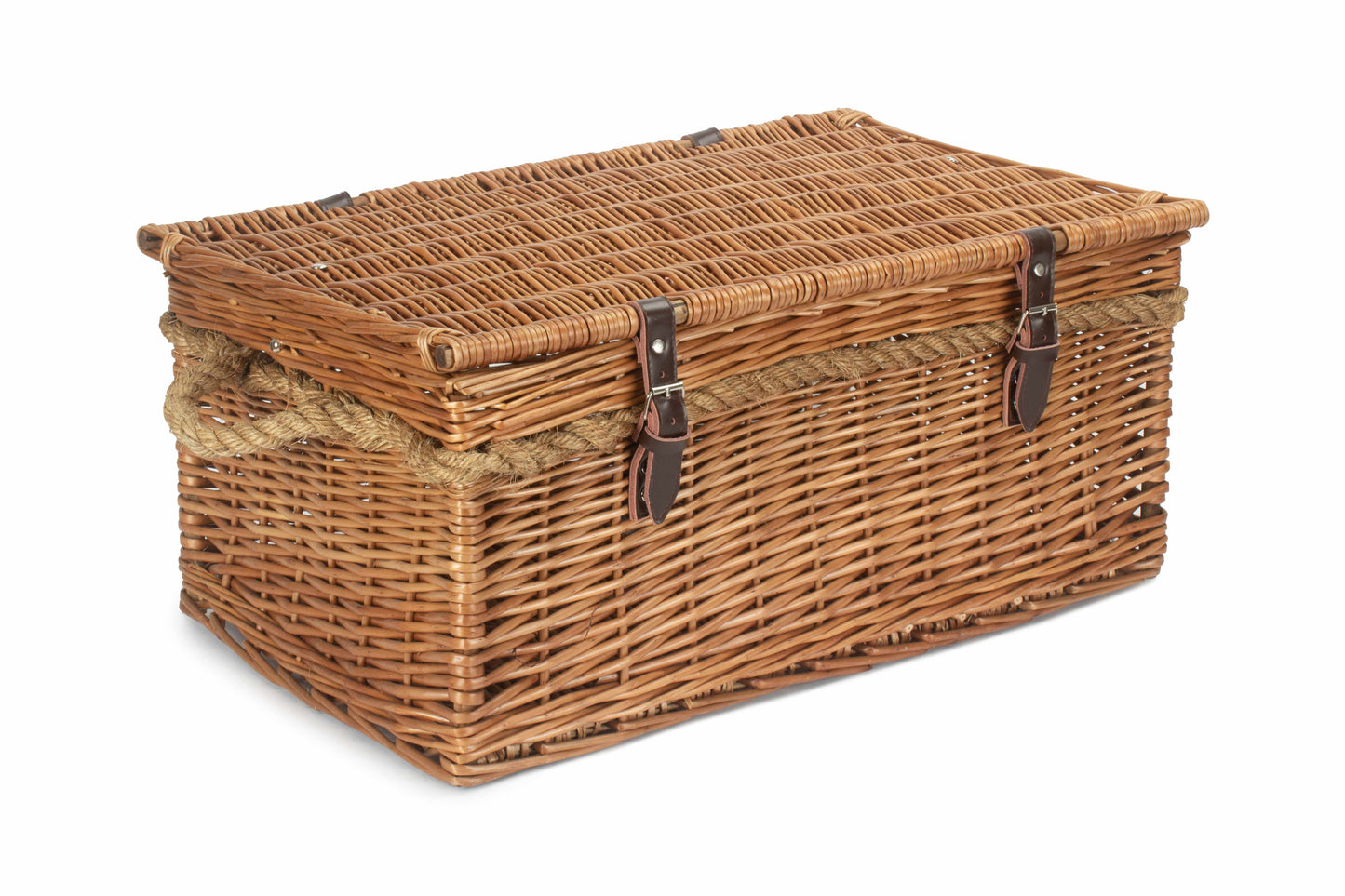 24" DOUBLE STEAMED ROPE HANDLED TRUNK