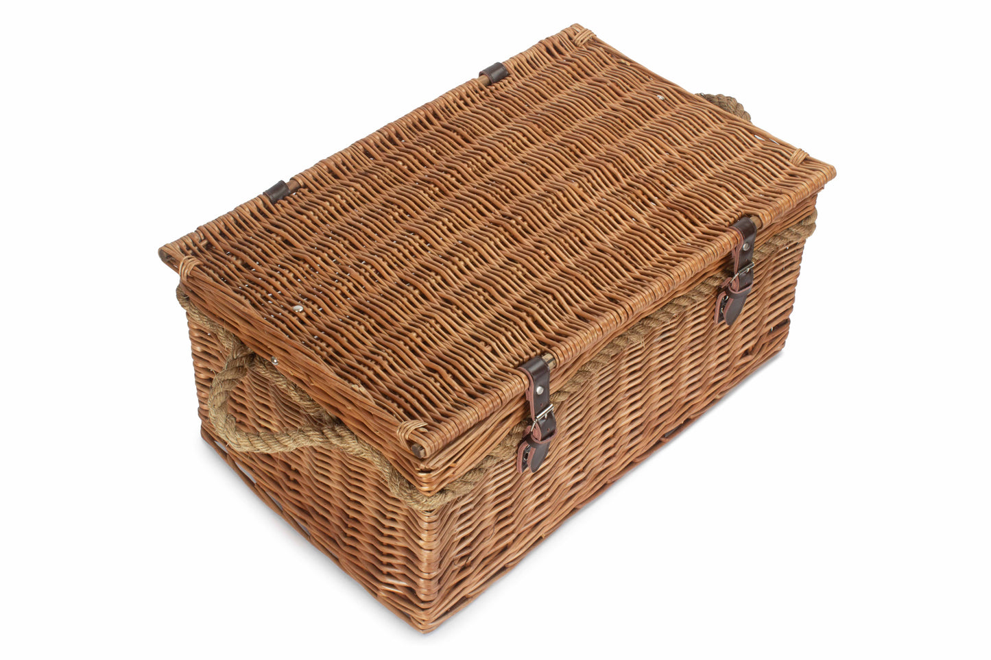 24" DOUBLE STEAMED ROPE HANDLED TRUNK