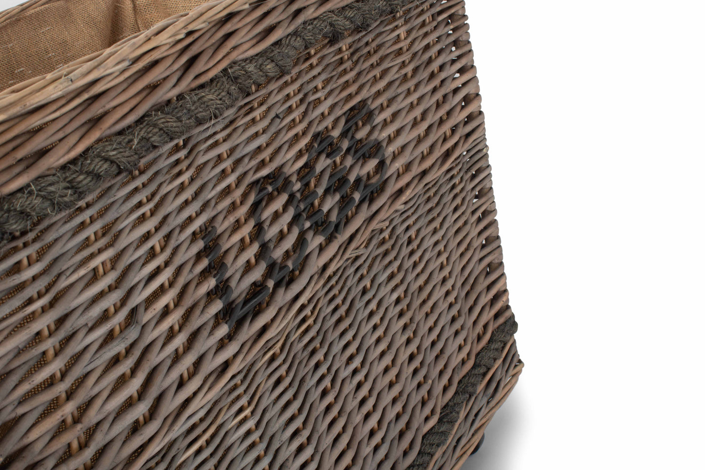 JUMBO "LOGS" BASKET with WHEELS