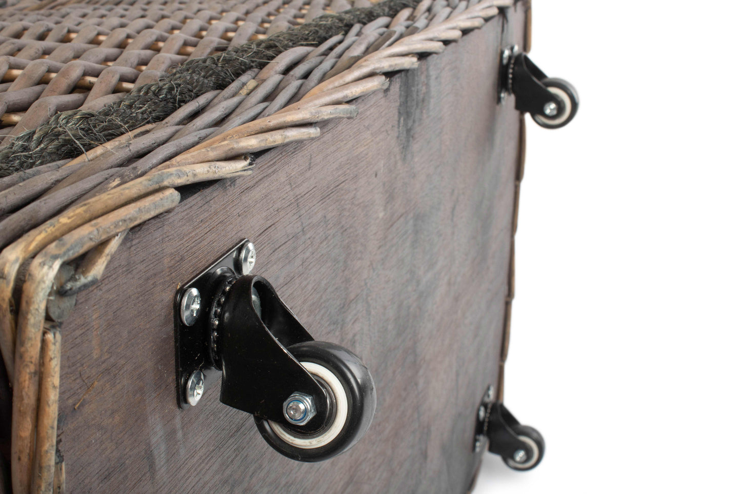 JUMBO "LOGS" BASKET with WHEELS