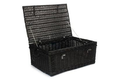 27" BLACK ROPE HANDLED TRUNK