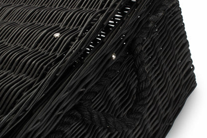 27" BLACK ROPE HANDLED TRUNK