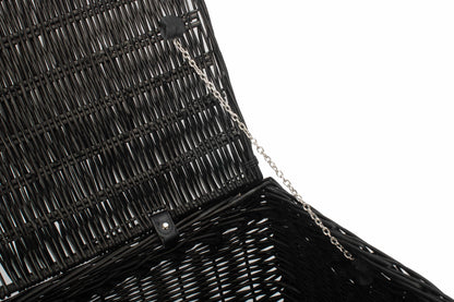 27" BLACK ROPE HANDLED TRUNK