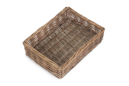 MEDIUM ANTIQUE WASH STRAIGHT-SIDED TRAY