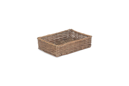 MEDIUM ANTIQUE WASH STRAIGHT-SIDED TRAY