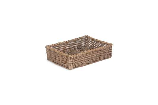 MEDIUM ANTIQUE WASH STRAIGHT-SIDED TRAY