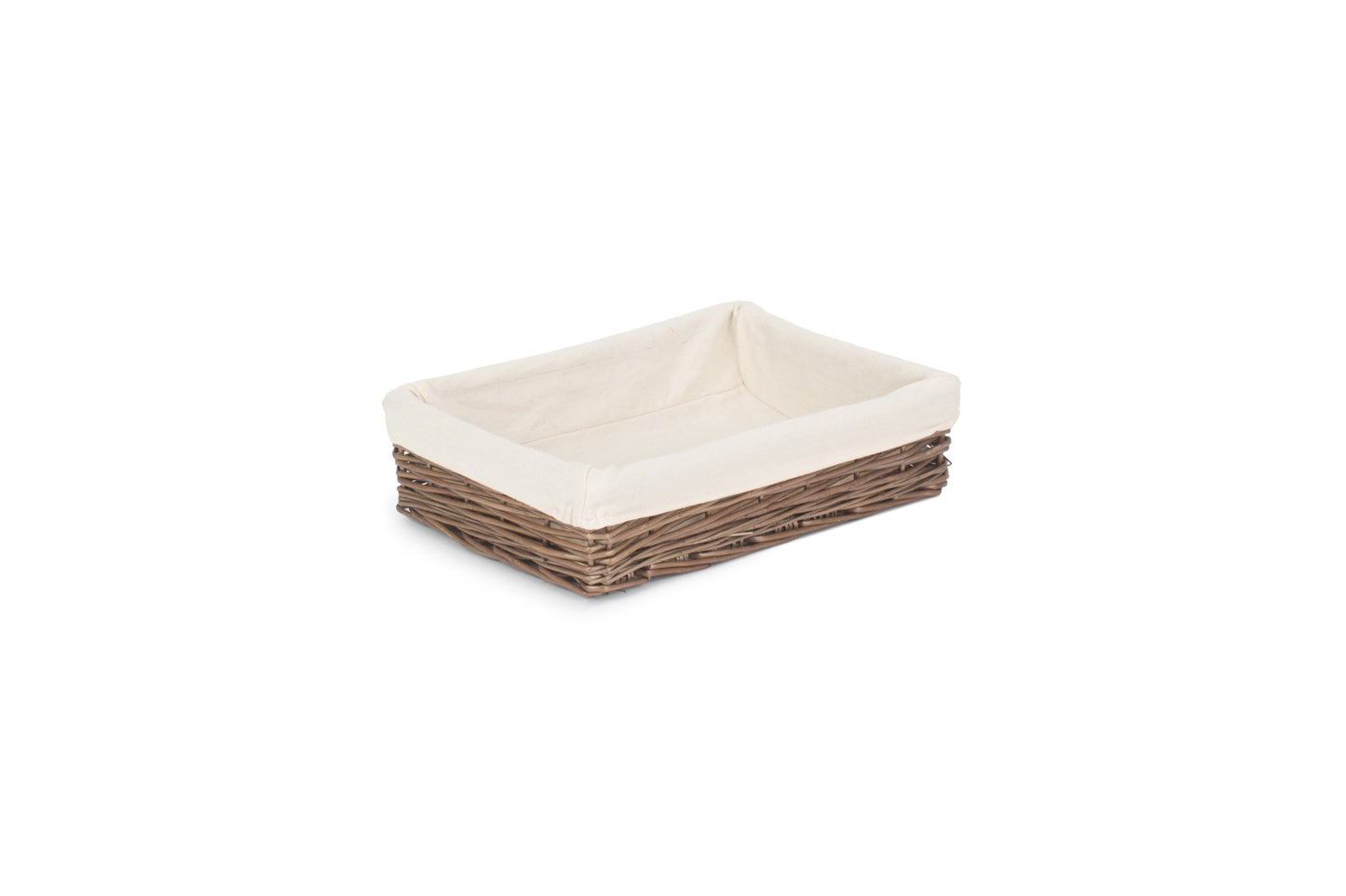 MEDIUM LINED ANTIQUE WASH STRAIGHT SIDED TRAY