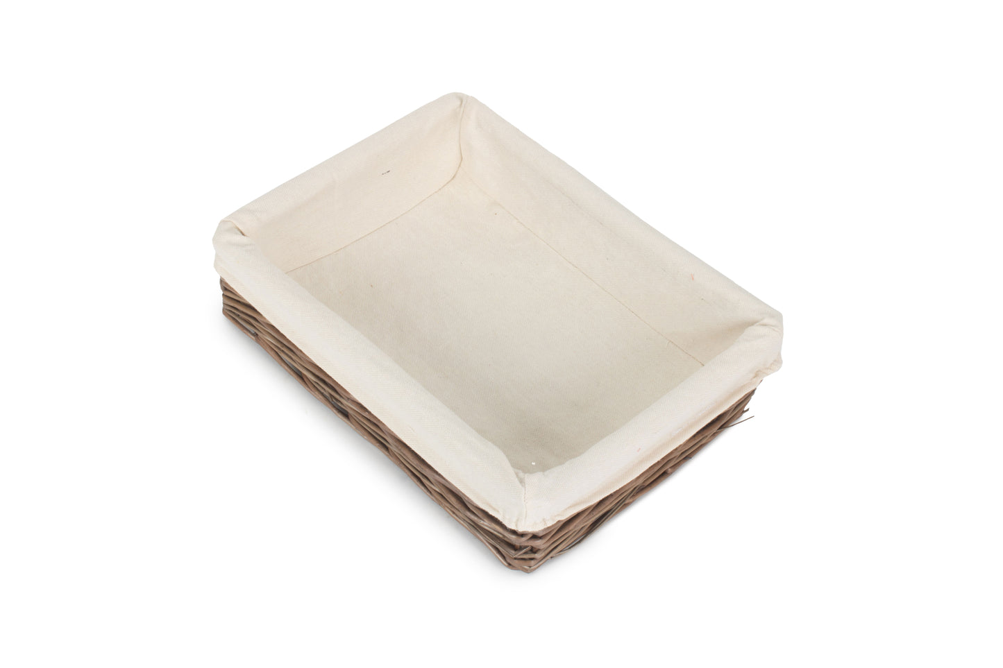 MEDIUM LINED ANTIQUE WASH STRAIGHT SIDED TRAY