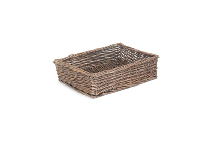 LARGE ANTIQUE WASH STRAIGHT-SIDED TRAY