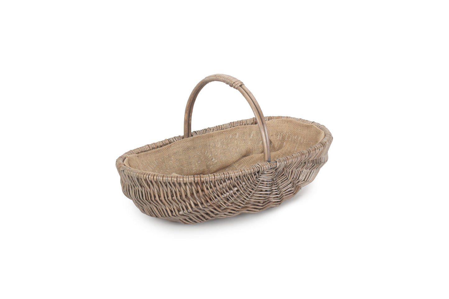 MEDIUM SHALLOW ANTIQUE WASH LINED TRUG