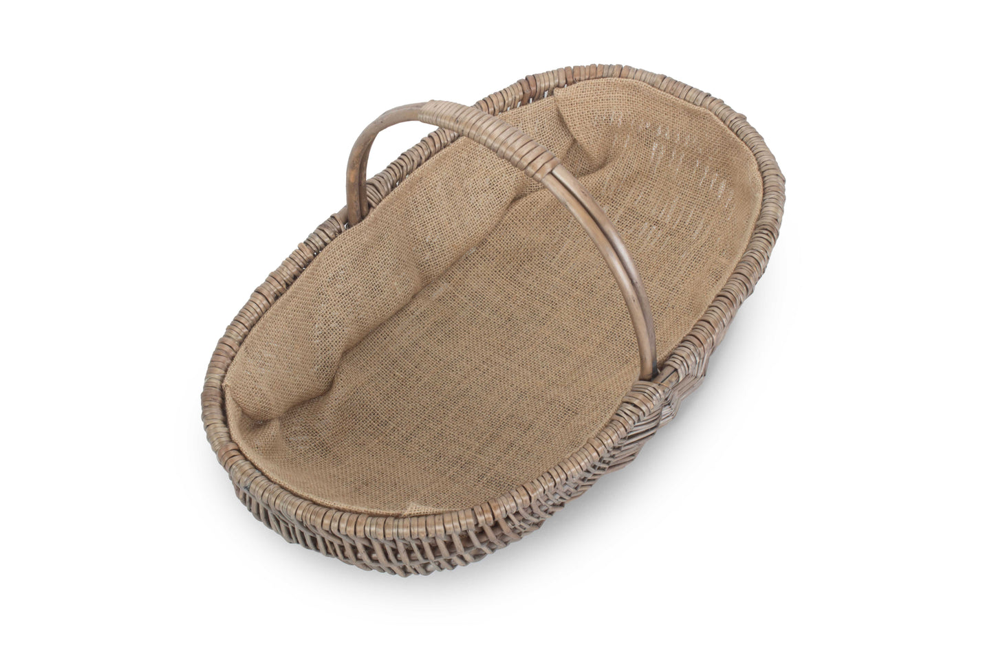 MEDIUM SHALLOW ANTIQUE WASH LINED TRUG
