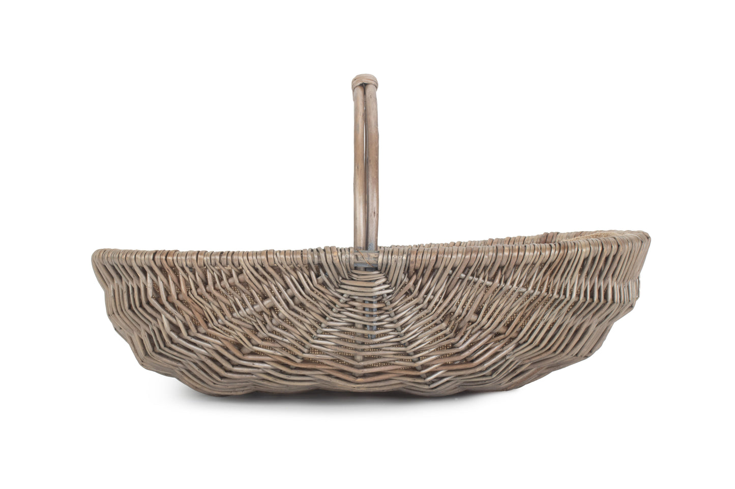 MEDIUM SHALLOW ANTIQUE WASH LINED TRUG