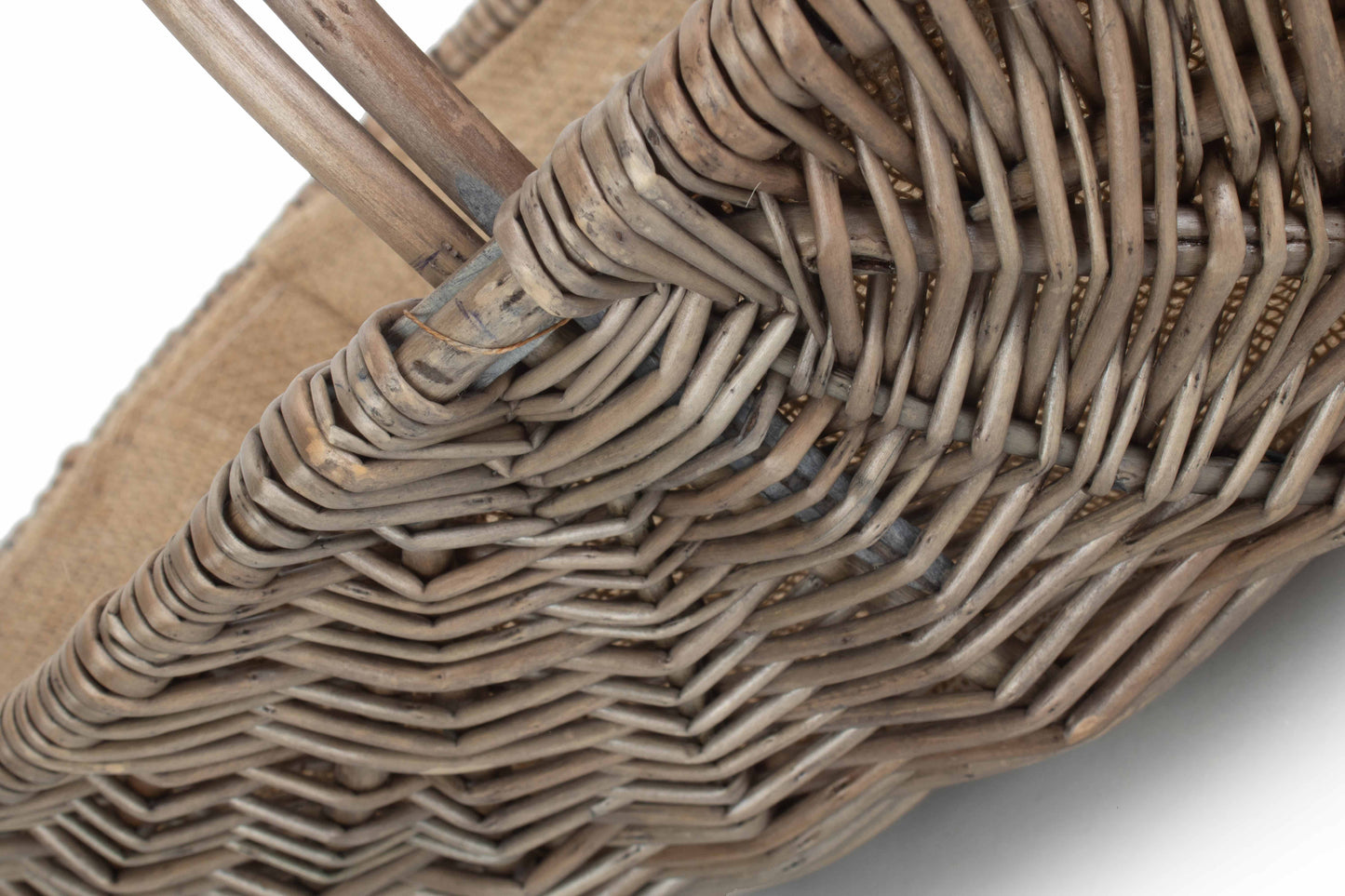 MEDIUM SHALLOW ANTIQUE WASH LINED TRUG