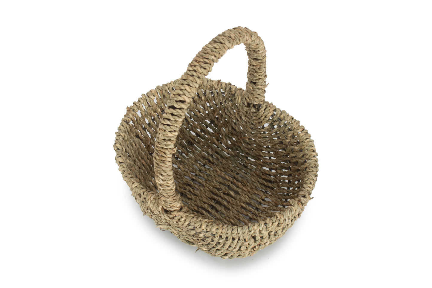 OVAL SEAGRASS BASKET