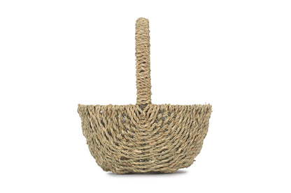 OVAL SEAGRASS BASKET