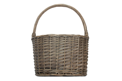 ROUND GREY CHILLER BASKET