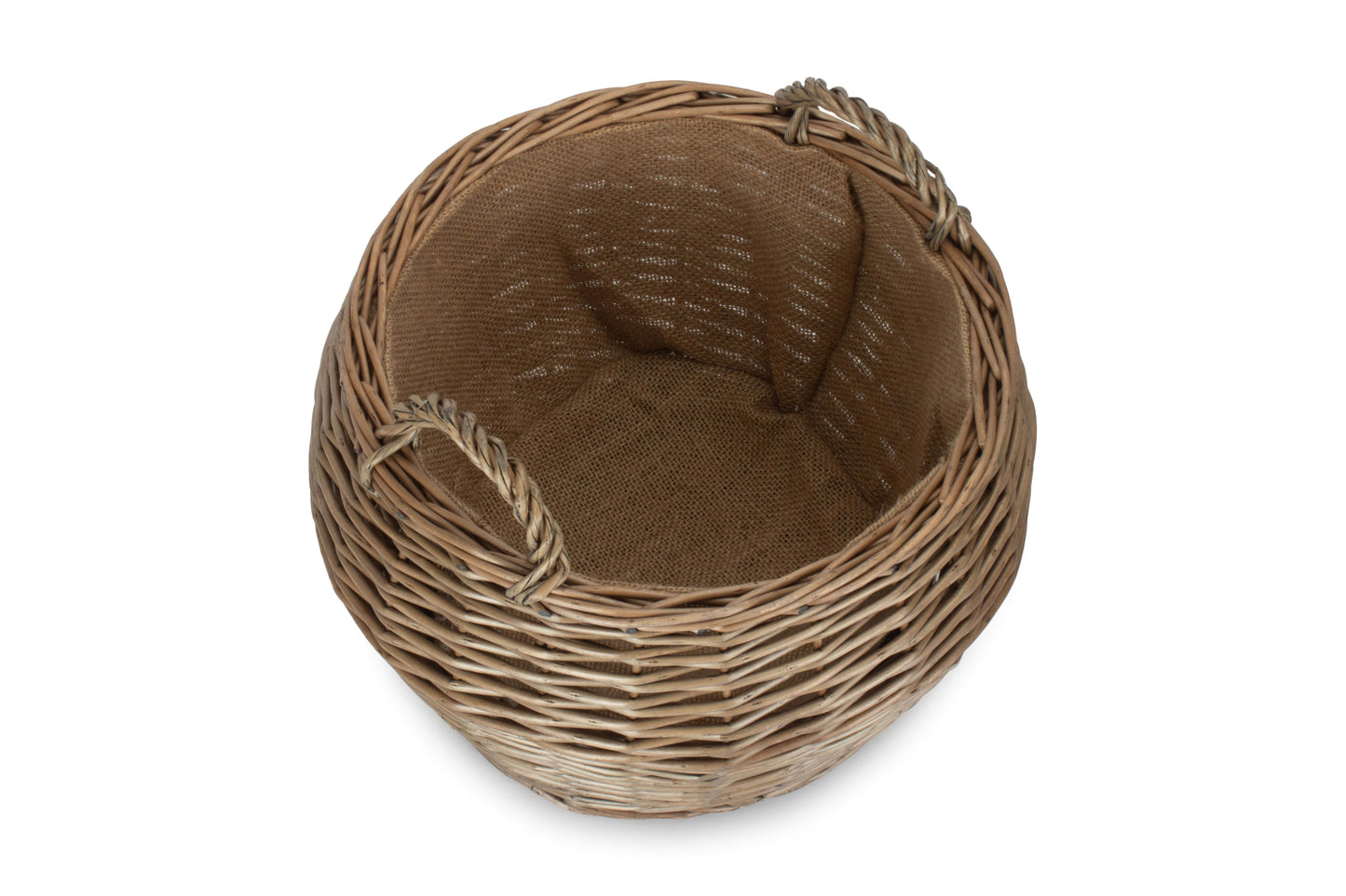 SMALL ANTIQUE WASH STUMPY BASKET