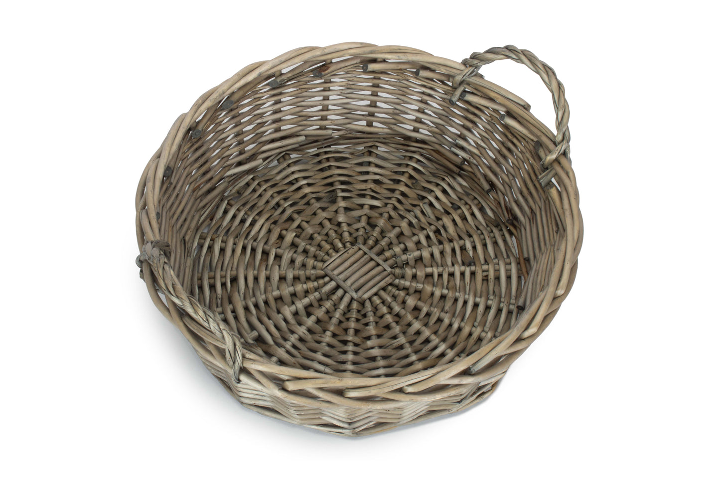 LARGE ROUND ANTIQUE WASH DISPLAY TRAY