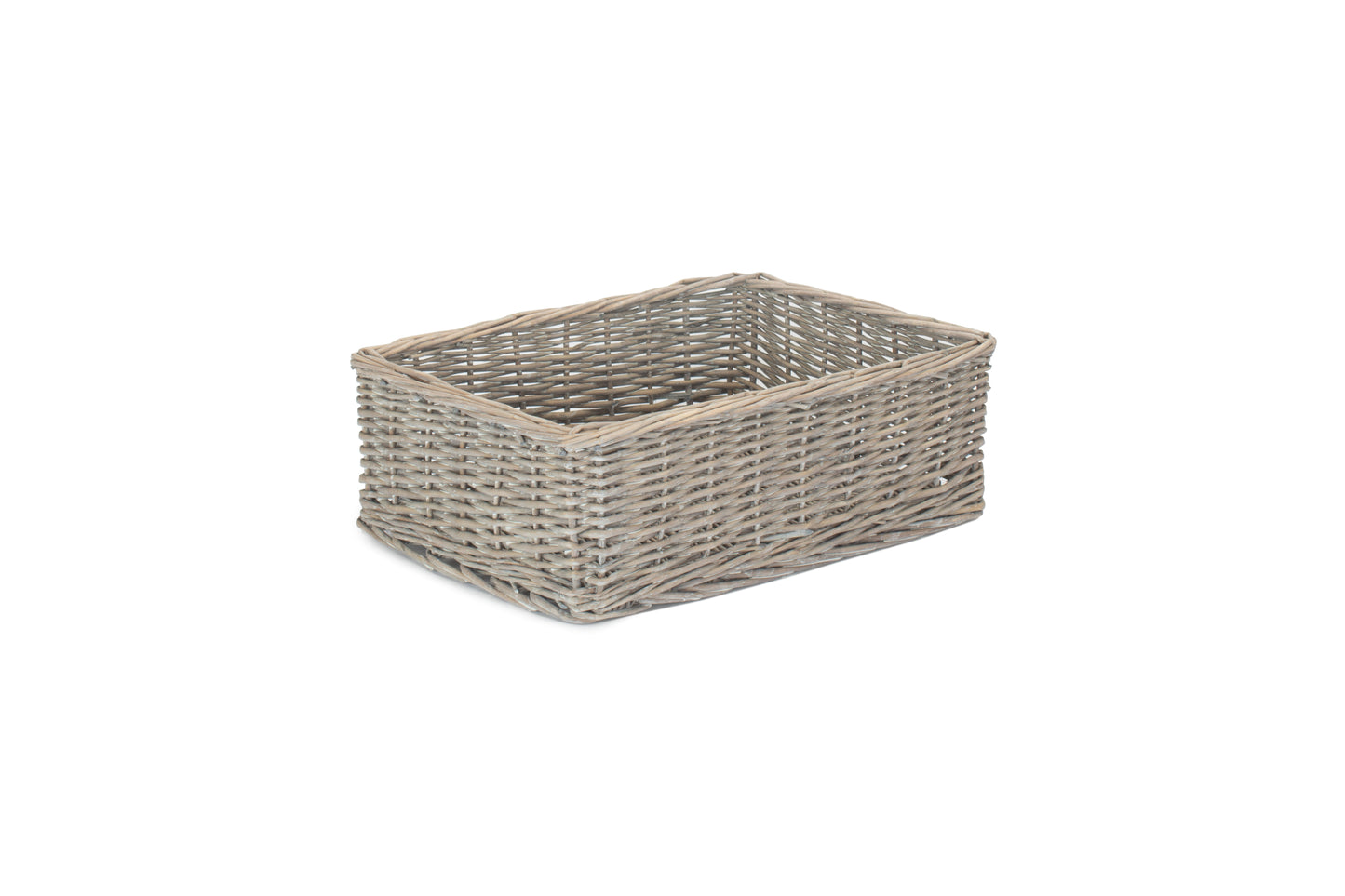 LARGE GREY WASH FINISH TRAY