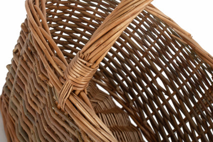 SIZE 3 OVAL UNPEELED WILLOW SHOPPER